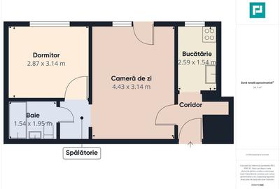 Apartament cu 2 camere zona Fortuna - 8