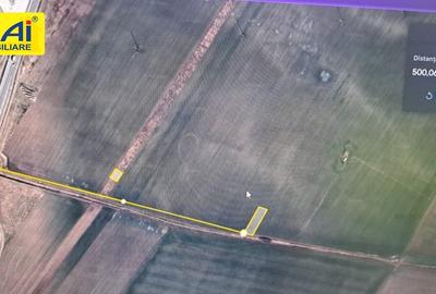 Teren Construcții extravilan de 500 mp, în Cârcea