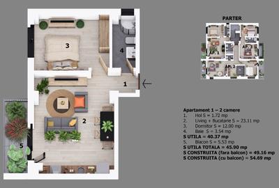 Apartament 2 camere Strada Maramures | Parc Unirii | Bloc Nou | Apartament 2 camere Strada Maramures | Parc Unirii | Bloc Nou | - 5