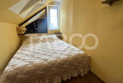 Apartament la mansarda 80 mpu mobilat utilat zona Rahovei Sibiu - 10