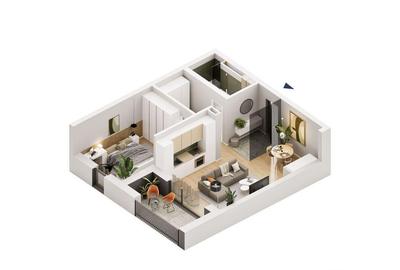 Apartament cu 2 camere in zona Confec?ii - 5