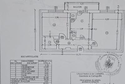 Apartament cu 2 camere decomandat, mobilat în Central - 10