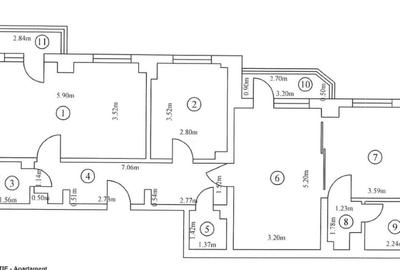 Apartament 3 camere, zona Stefan cel Mare/Obor, 84mp total - 16