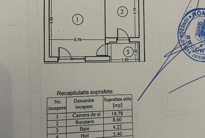 Studio - 20th Residence- Grozavesti - 39 mp - Metrou - 7