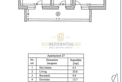 Apartament cu 2 camere decomandat, mobilat în Metalurgiei - 2