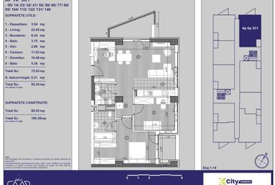 Apartament cu 3 camere semidecomandat în Torontalului - 5