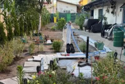 Teren 370 m2 cu casa demolabila, curent, apa, gaz, canal - 6