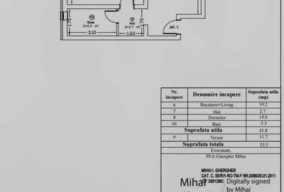 Apartament cu 2 camere decomandat în Giroc