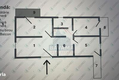 Apartament cu 3 camere în Central - 2
