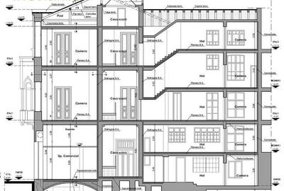 Apartament cu 2 camere semidecomandat în Centrul Istoric