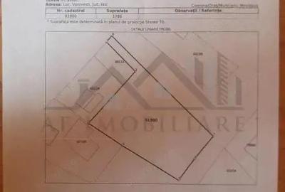 Ocazie! Vorovesti TEREN 1787mp intravilan toate utilitatile dubla deschidere - 1