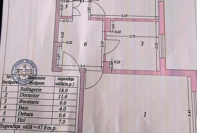 Apartament cu 2 camere decomandat în Rovinari - 1