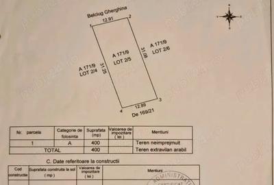 Teren de 400 mp, în Agigea - 1