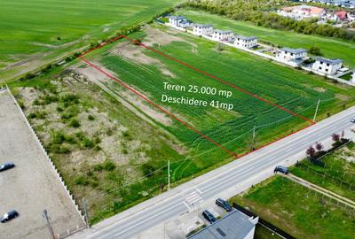 Teren Construcții intravilan de 25000 mp, în Balotești