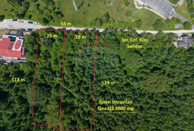 Teren Construcții intravilan de 3000 mp, în Dâmbul Morii - 2