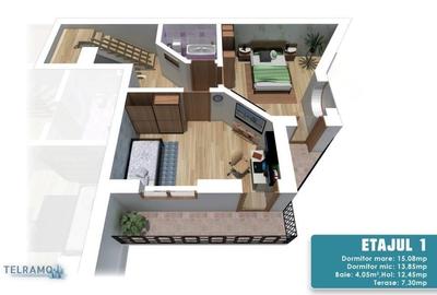 Casă cu 3 camere în Exterior Vest - 8