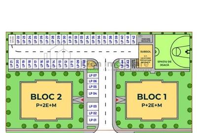 Apartament cu 2 camere decomandat în Tractorul - 14