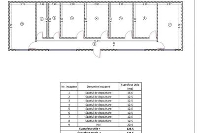 Casă cu 4 camere în Central - 5
