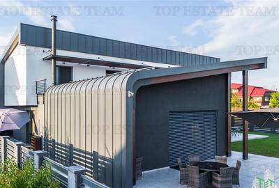 Casa moderna in Corbeanca cu 5 dormitoare si instalatia pent - 10