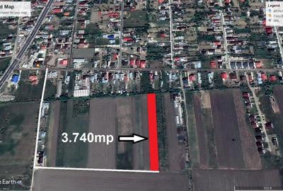Teren Construcții intravilan de 3740 mp, în Golești