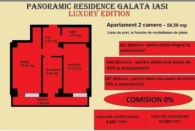 Apartament cu 2 camere decomandat în Galata - 2