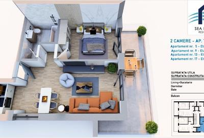 Rate 2 ani | Locuinte noi Mamaia Nord  | Confort, stil si locatie ideala - 11