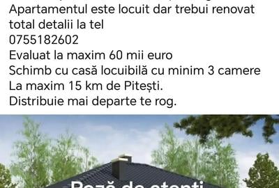 Apartament cu 3 camere decomandat în Trivale - 1