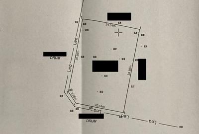Mosnita Noua - Teren intravilan - S:833mp - FS:31m - 2