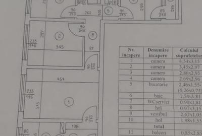 4 camere Militari Apusului | 60 mp, renovat complet, metrou Gorjului - 10