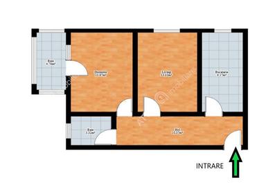 Apartament cu 2 camere decomandat, mobilat în Turnișor - 7