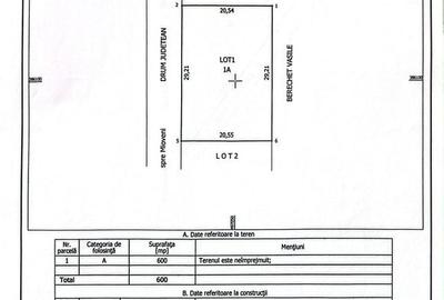Teren de 600 mp, în Exterior Vest - 4