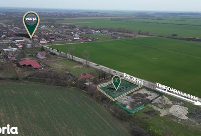 Teren de 1024 mp, în Parța - 1