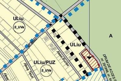Teren de 287 mp, în Borhanci - 2