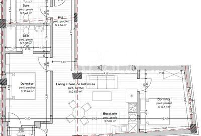 Apartament cu 3 camere semidecomandat în Dâmbul Rotund - 7