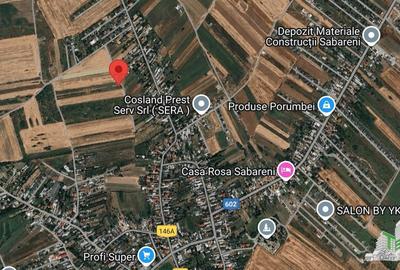 SUPER-PRET Teren 5000mp langa case in Sabareni - 2