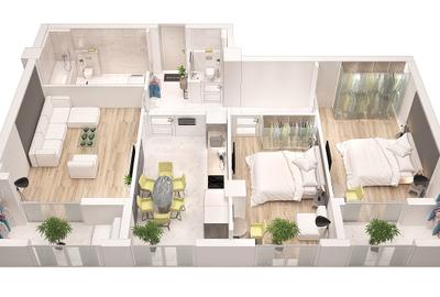 Apartament cu 3 camere Zona Frumoasa