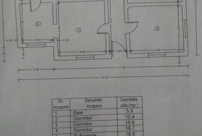 Casa spatioasa + teren 4800 mp, deschidere la 2 strazi - ideal locuit/investitie - 7