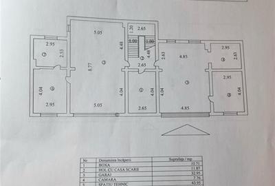 Duplex cu 10 camere cu Canalizare în Eminescu - 35