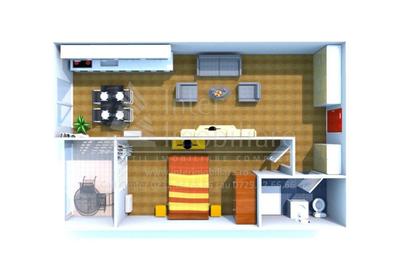 Apartament cu 2 camere în Nord