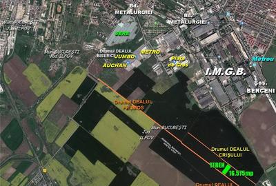 Teren de 16575 mp, în Metalurgiei - 3