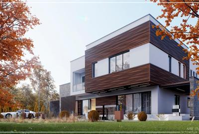 Casa individuala de lux cu 5 camere. Teren 700 mp. Comision 0 - 6