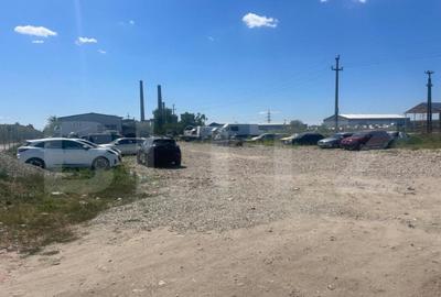 Teren 5000 mp cu hala de 280 mp in Isalnita, cu deschidere l - 1