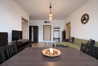 Apartament cu 3 camere semidecomandat, mobilat în Băneasa - 3