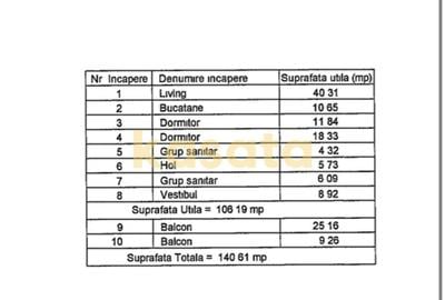 Apartament cu 3 camere semidecomandat în Barbu Văcărescu - 2