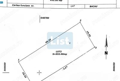 Teren de 952 mp, în Calea Bârladului - 1