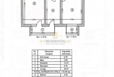 Apartament cu 2 camere decomandat, mobilat în Metalurgiei - 9