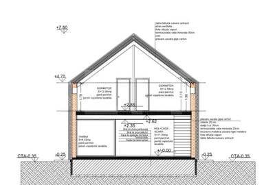 Casa pasiva cu pompa caldura Harman, p+1, in constructie, se vinde la cheie - 4