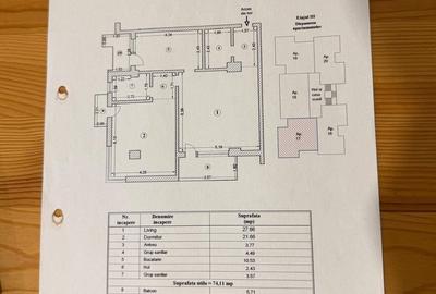 Apartament cu 2 camere decomandat în Nord - 1