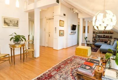 Universitate, 120mp apartament la mansarda, mobilat  si utilatretabil birou/firm - 3