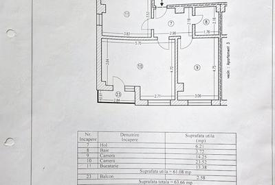 Apartament cu 2 camere decomandat în Central - 4